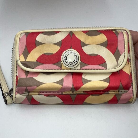 Coach Kristin Chain Link Bag and Wristlet Duo - Picture 9 of 16